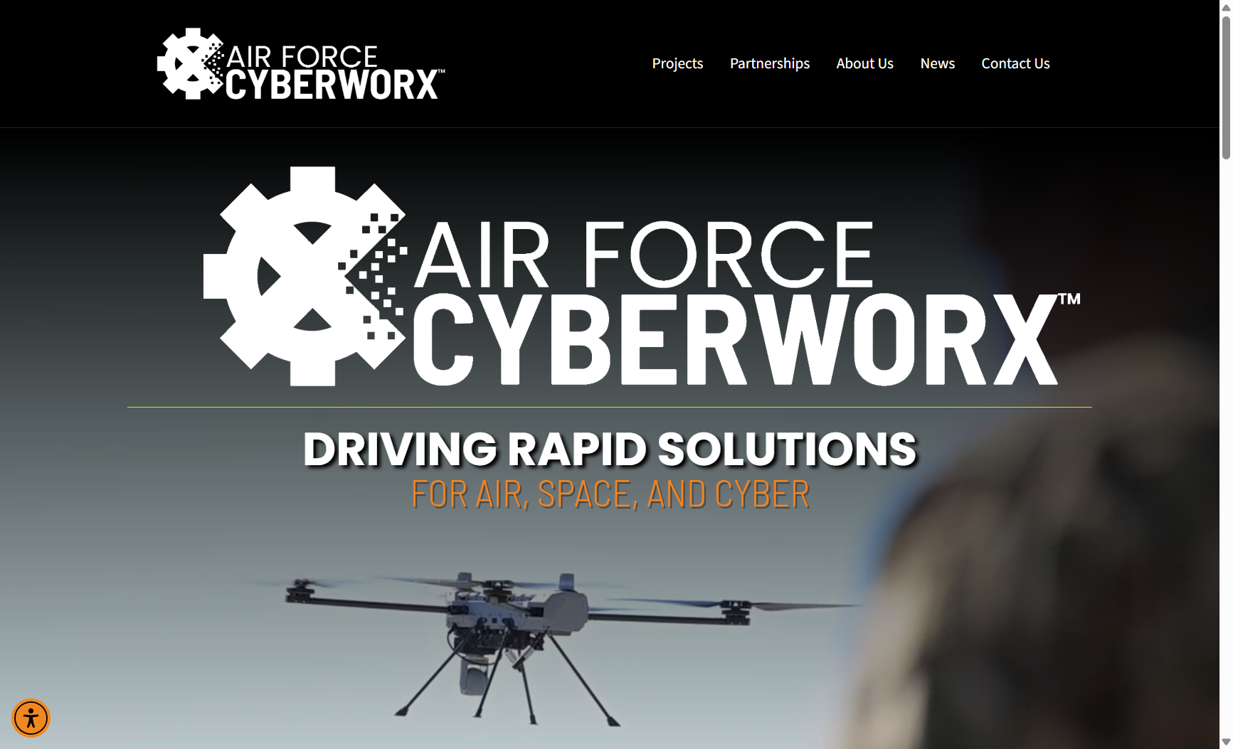 Air Force CyberWorx website