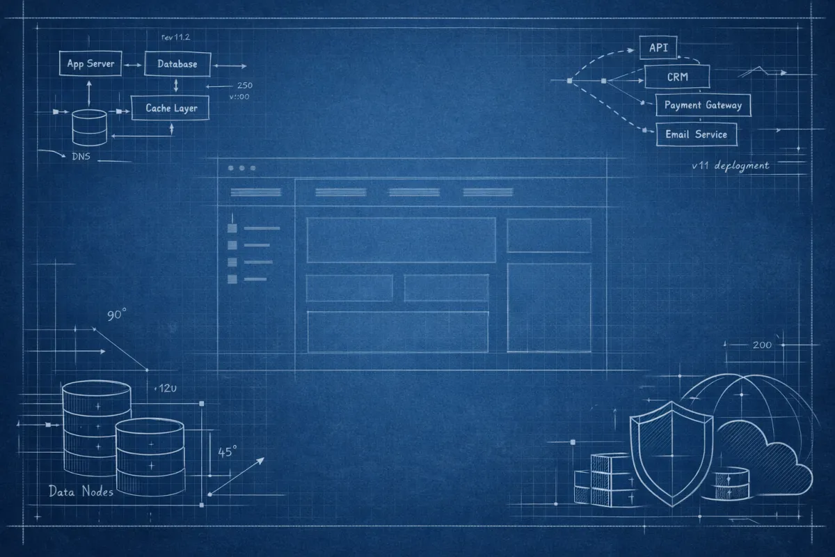 Web application blueprint