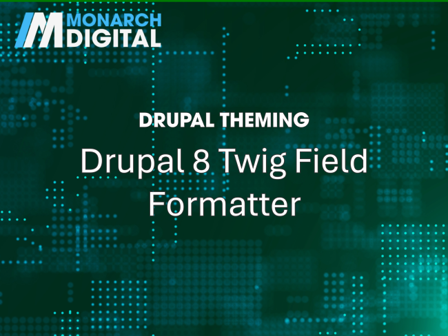 Drupal 8 Twig Field Formatter
