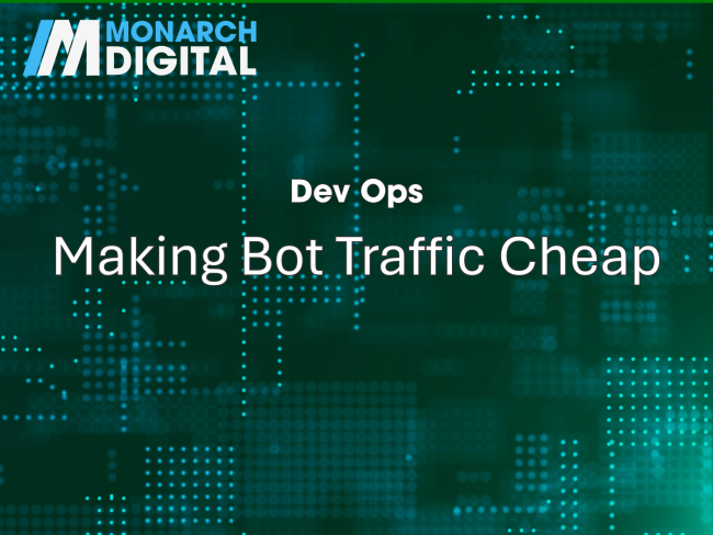 Making Bot Traffic Cheap